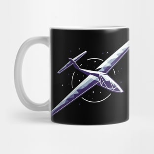 Glider Sailplane Biplane Mug